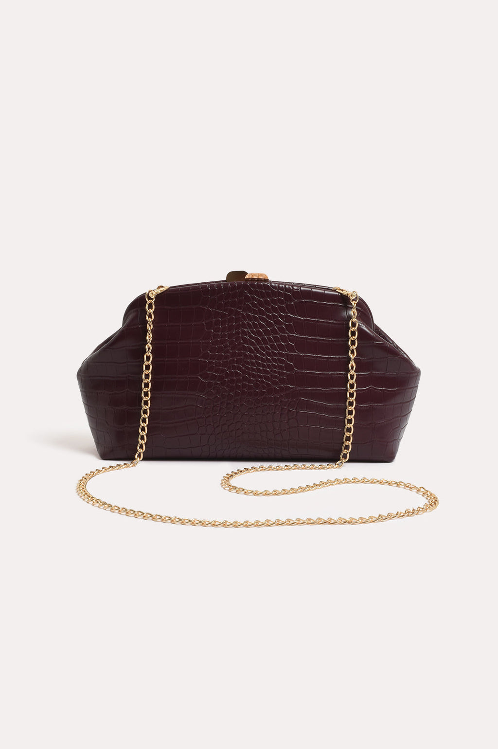 Sienna Clutch - Wine