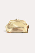 Sienna Clutch - Metallic Gold