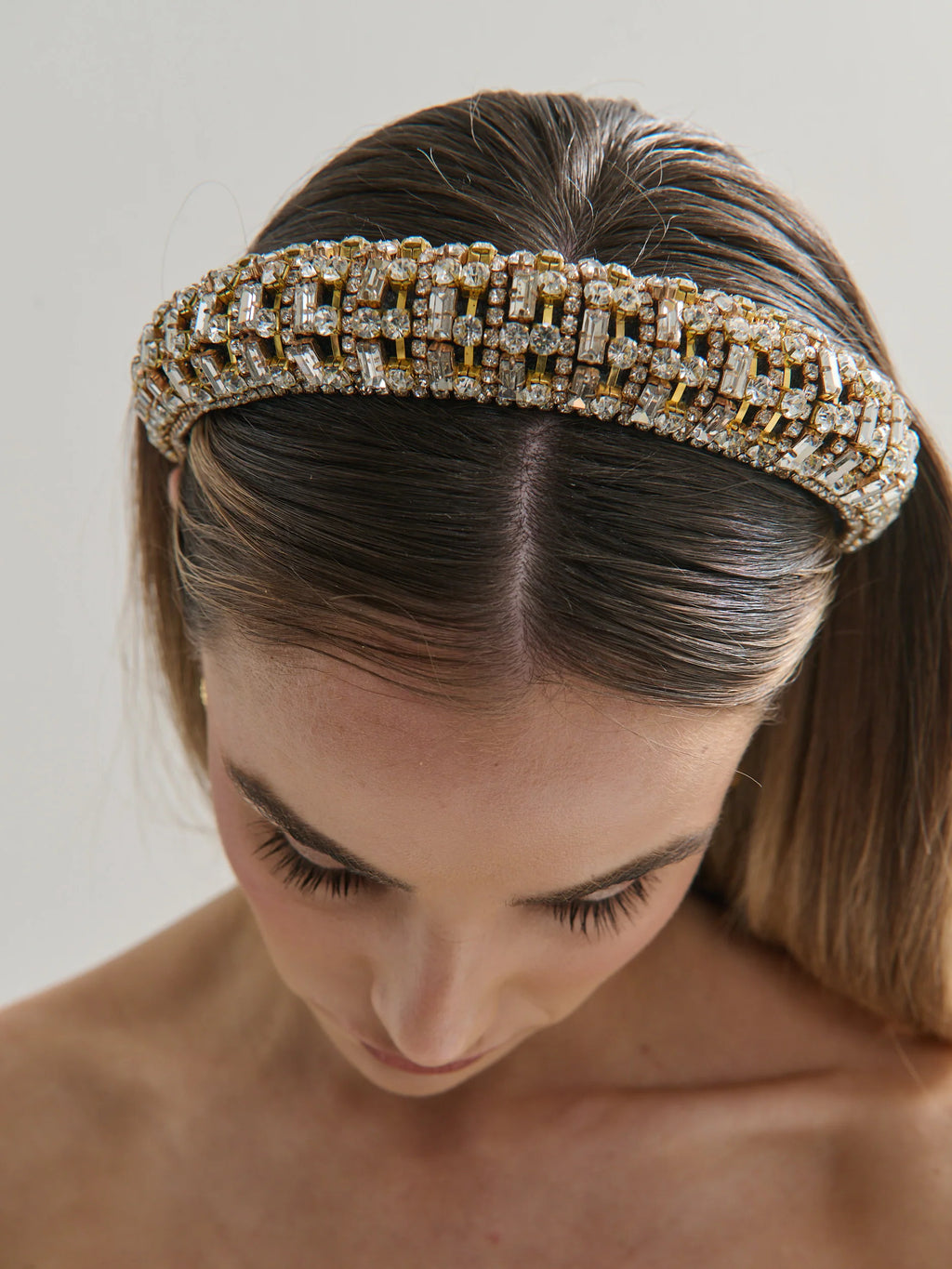 Harlow Diamante Fascinator