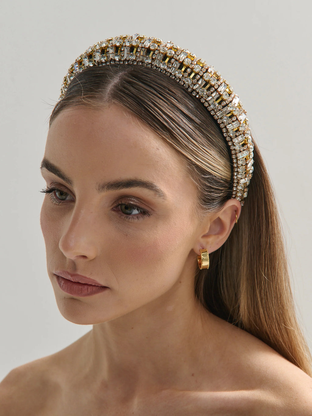 Harlow Diamante Fascinator