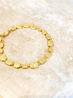 Multiverse Hammered Bracelet 18K Gold