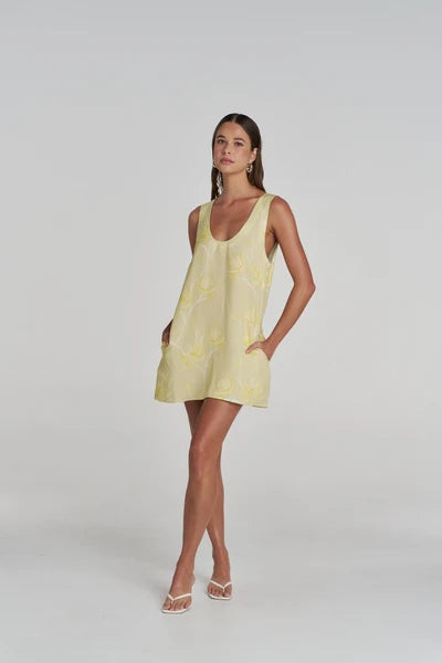 Flora Mini Dress Magnolia