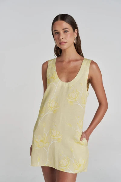 Flora Mini Dress Magnolia