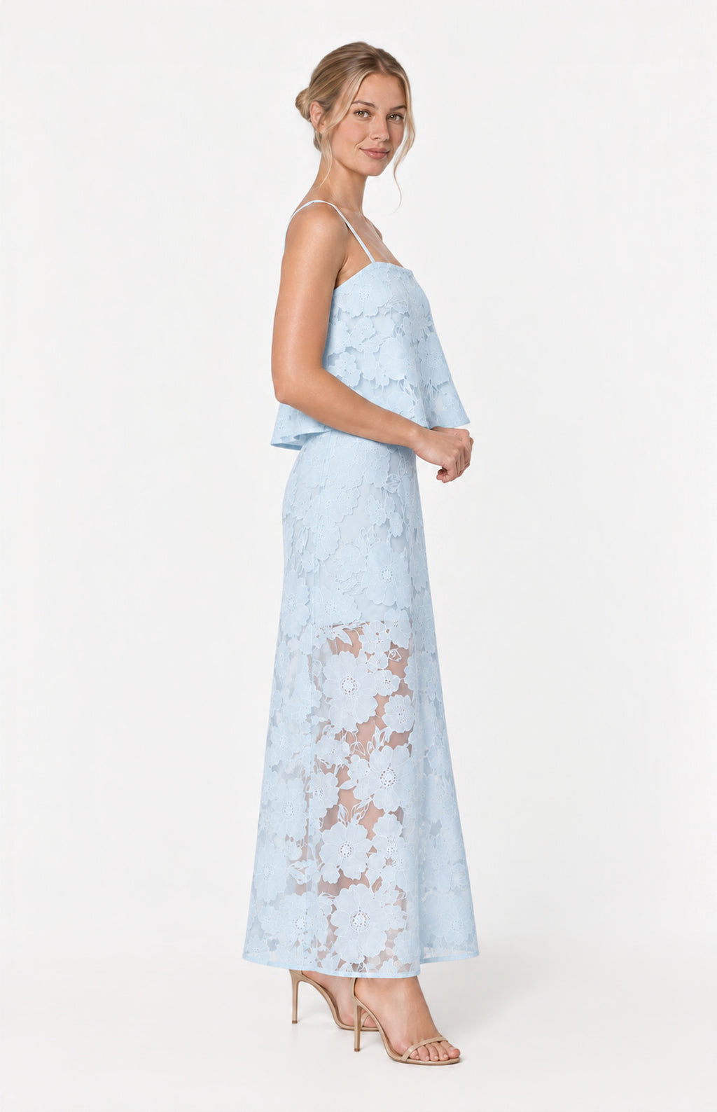 Pippa Sheer Floral Maxi