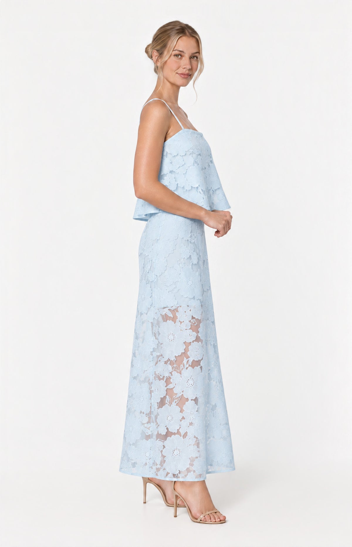 Pippa Sheer Floral Maxi