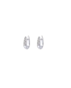 Sienna Pave Hoops
