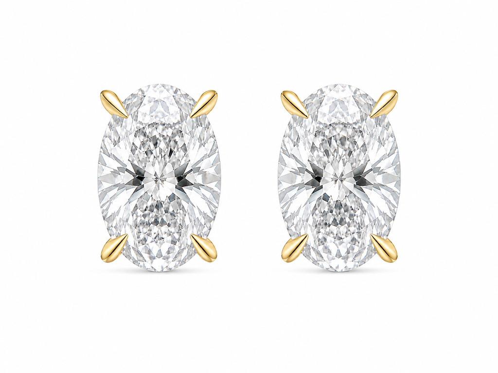 Sofia Oval Studs