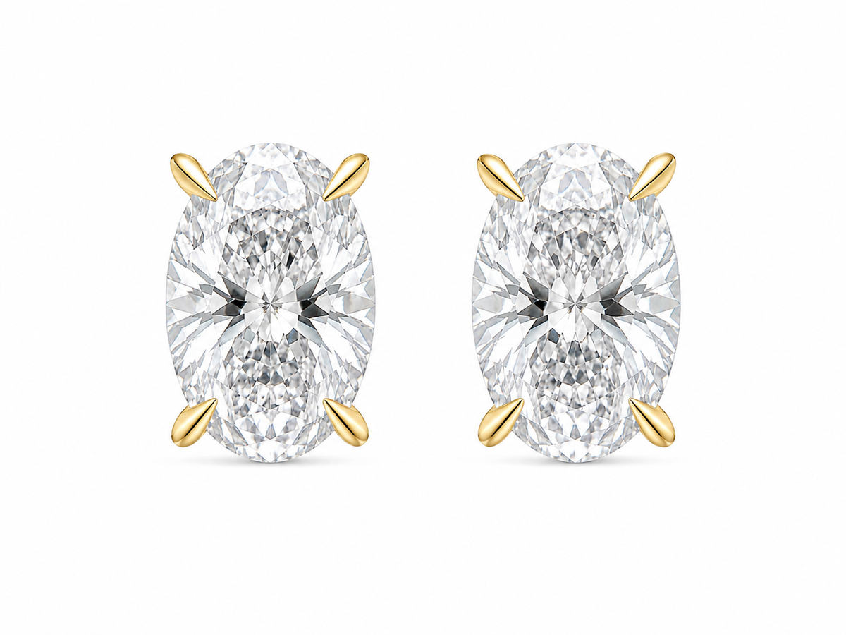 Sofia Oval Studs