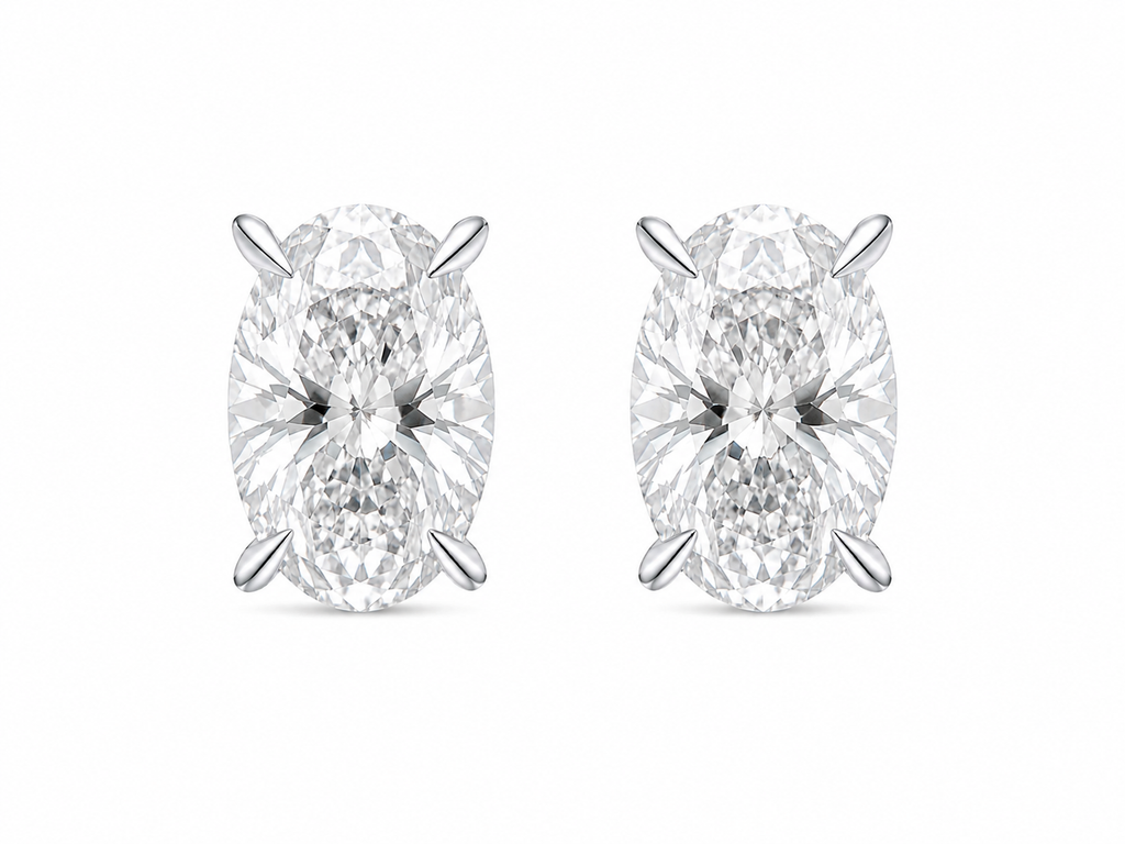 Sofia Oval Studs
