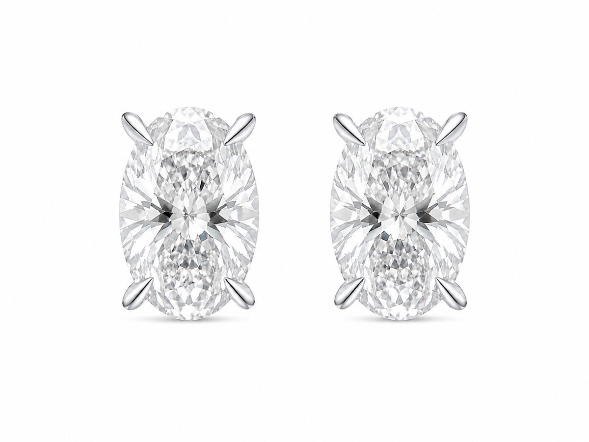 Sofia Oval Studs