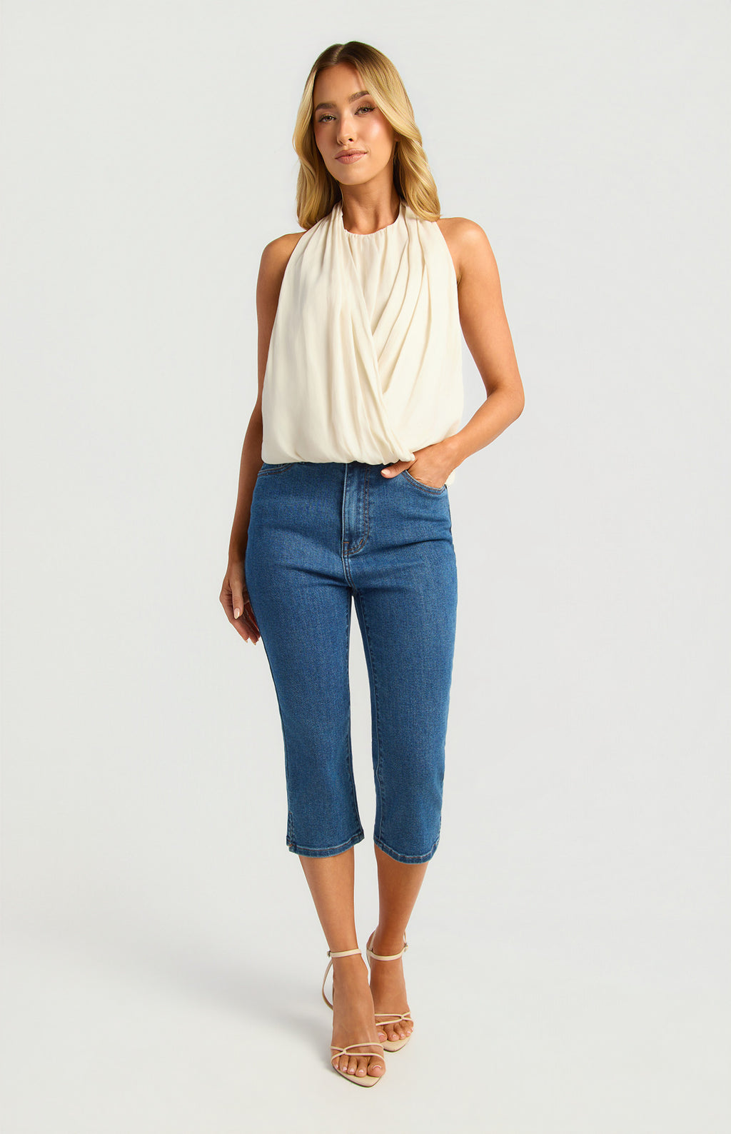 New Horizon Halter Neck Top